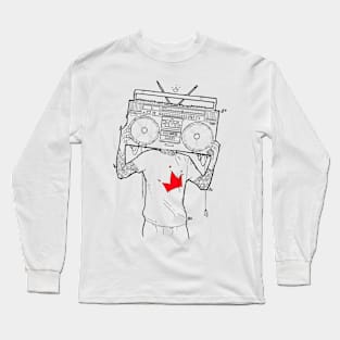 Boom Head Long Sleeve T-Shirt